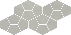 Italon Continuum Mosaico Prism Silver 20.5x41.3 / Италон Континуум Мосаико Призм Сильвер 20.5x41.3 